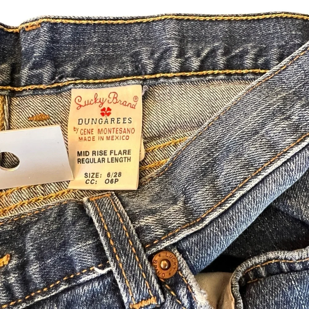 Lucky Brand Jeans-mid rise flare size 6/28 - Picture 7 of 12